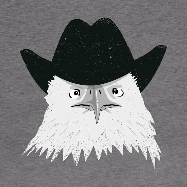 Eagle Cowboy Hipster by propellerhead